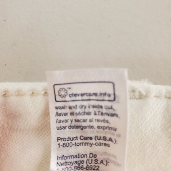 NWT TOMMY HILFIGER Men's THFlex Performance Five-Pocket Chino Pants - Off White - Picture 5 of 12